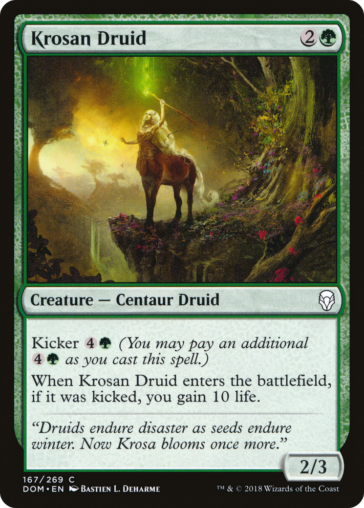 Krosan Druid (DOM-167) (Foil)