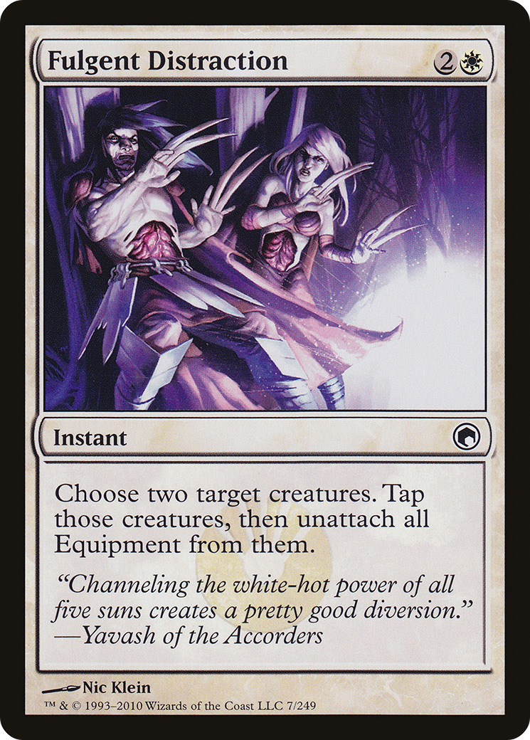 Fulgent Distraction (SOM-007) (Foil)