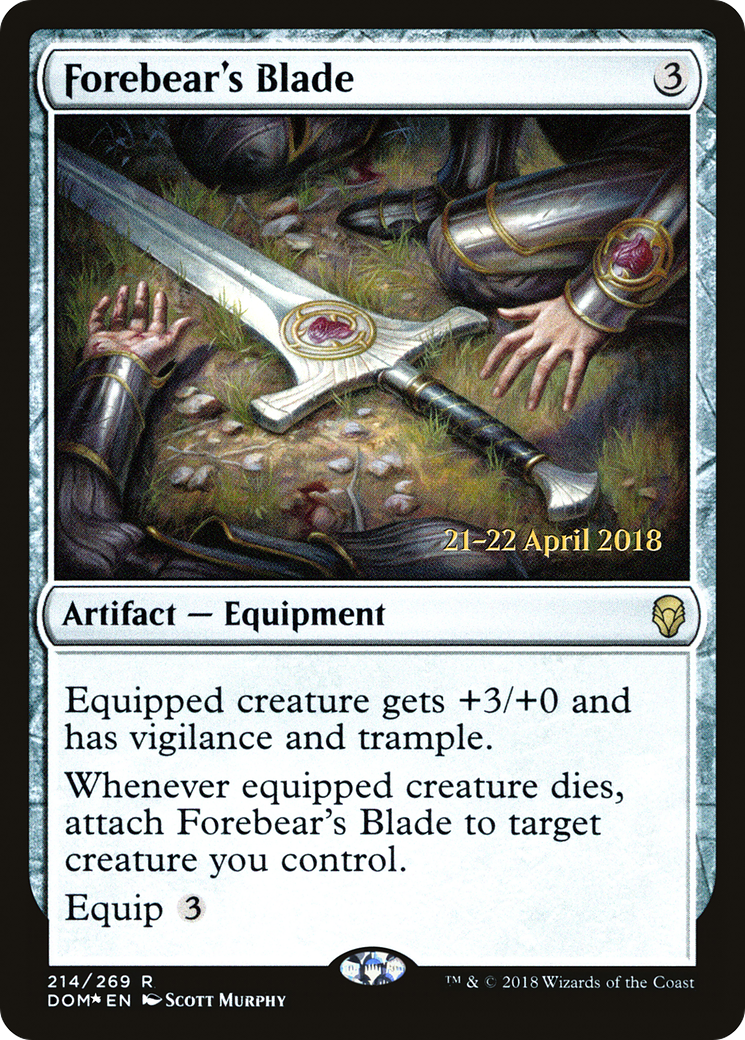 Forebear's Blade (PRE-214S) (Foil)