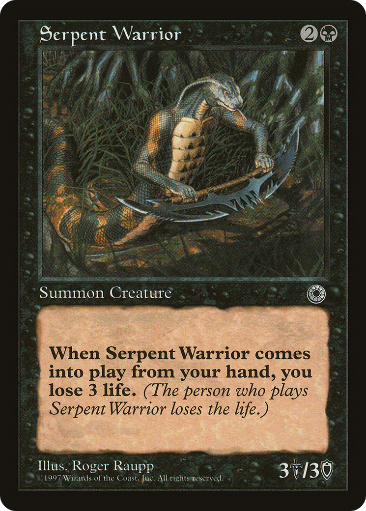 Serpent Warrior (POR-109)