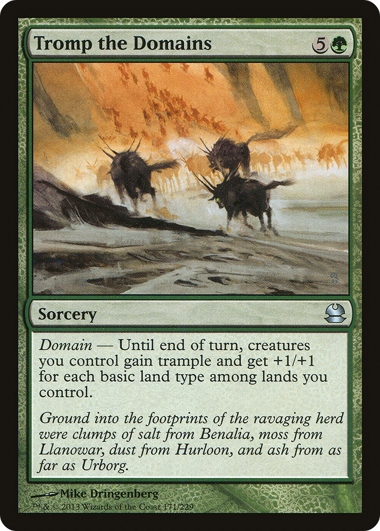 Tromp the Domains (MMA-171) (Foil)