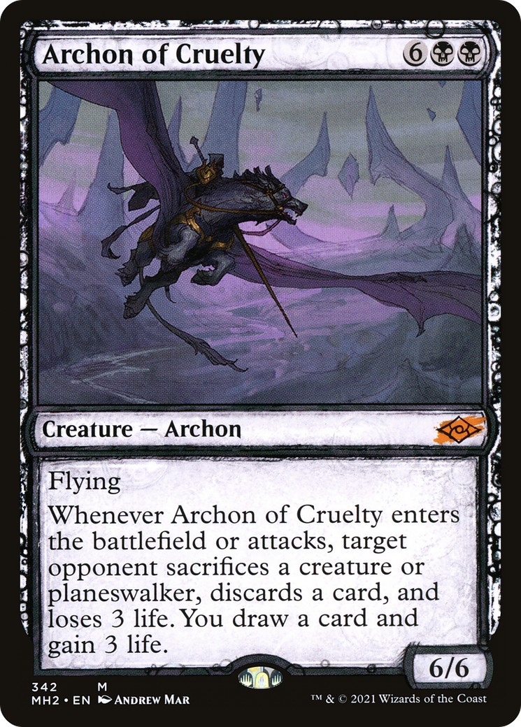 Archon of Cruelty (MH2-342) (Showcase) (Foil)