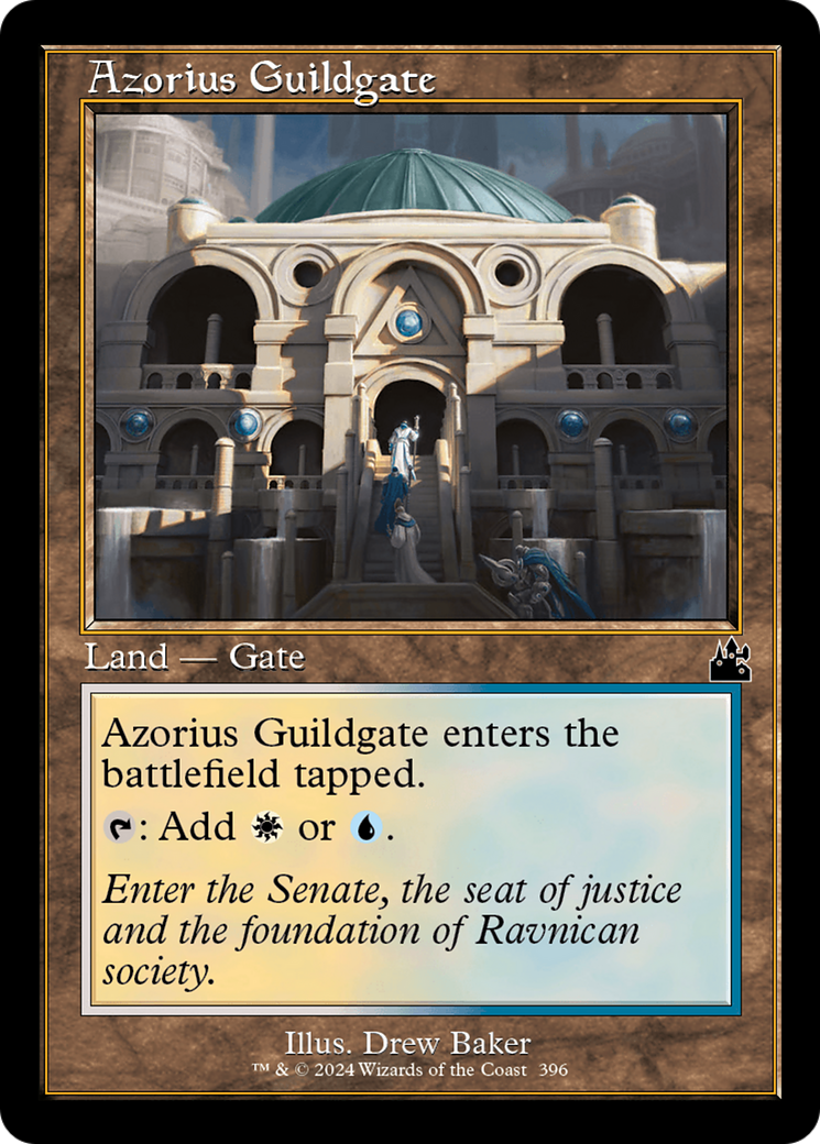 Azorius Guildgate (RVR-396) (Foil)