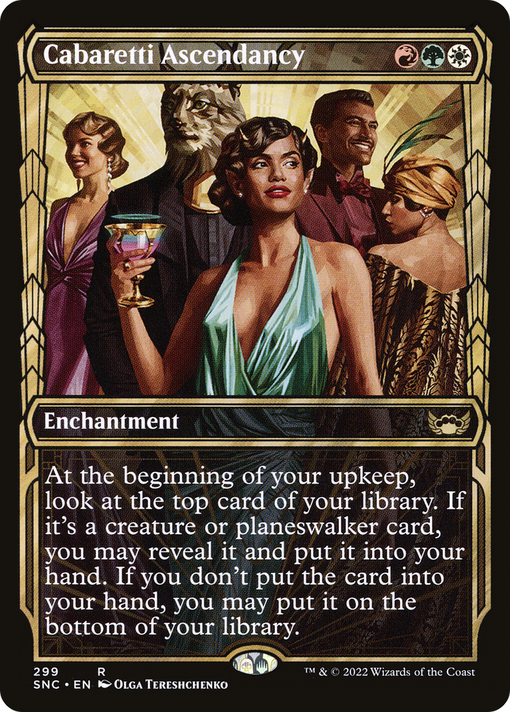 Cabaretti Ascendancy (SNC-299) (Showcase) (Foil)