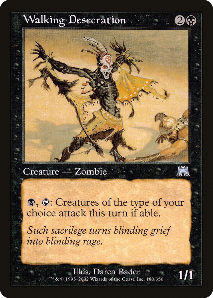 Walking Desecration (ONS-180) (Foil)
