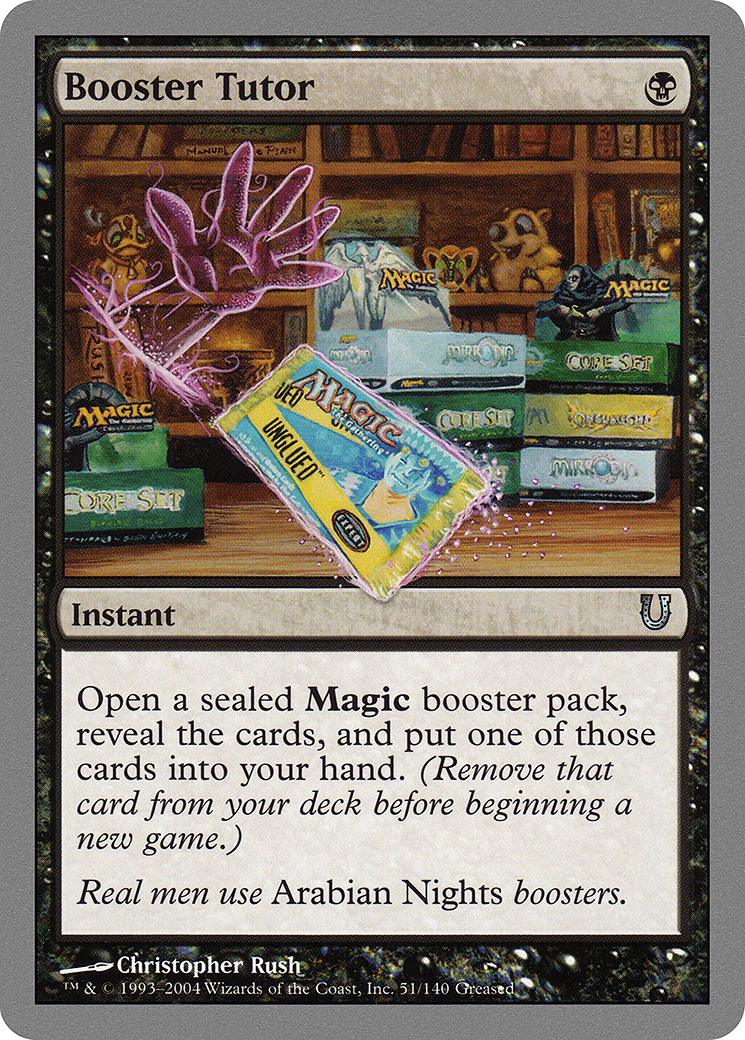 Booster Tutor (UNH-051) (Foil)