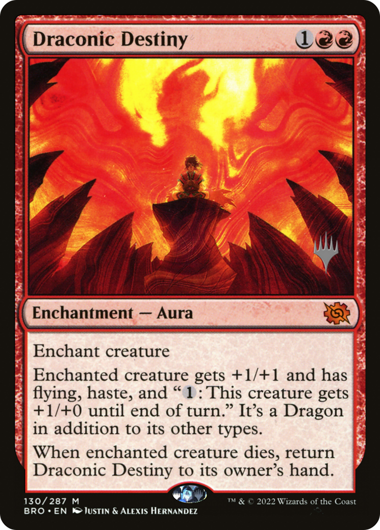 Draconic Destiny (PPBRO-130P) (Foil)