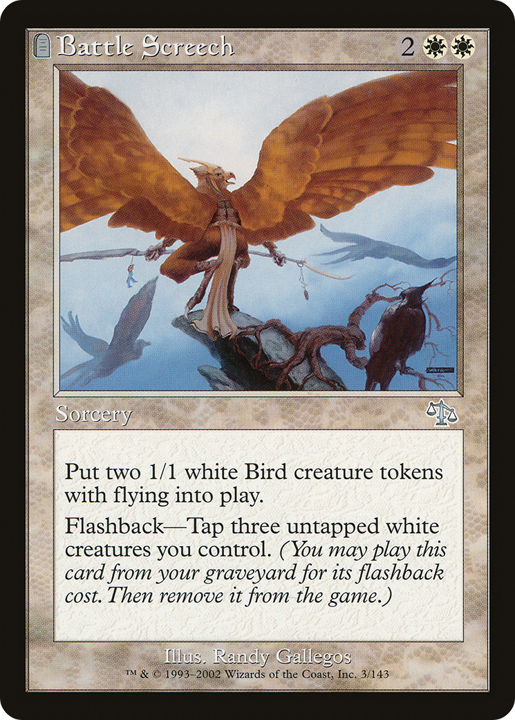 Battle Screech (JUD-003) (Foil)