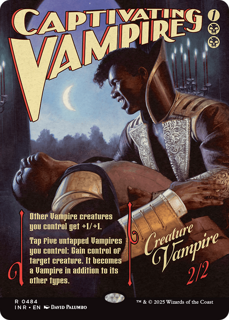 Captivating Vampire (INR-484) (Showcase) (Borderless) (Foil)