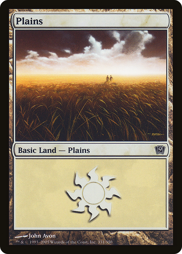 Plains (331) (9ED-331★) (Foil)