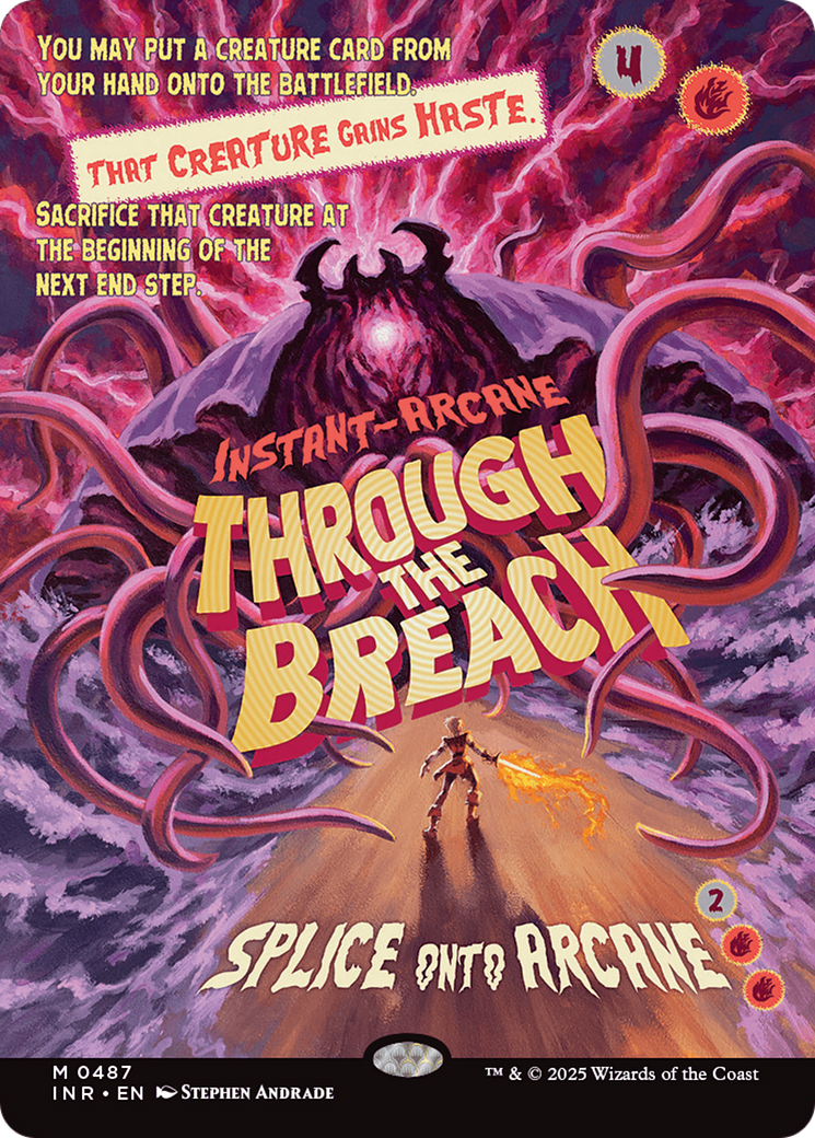Through the Breach (INR-487) (Showcase) (Borderless) (Foil)