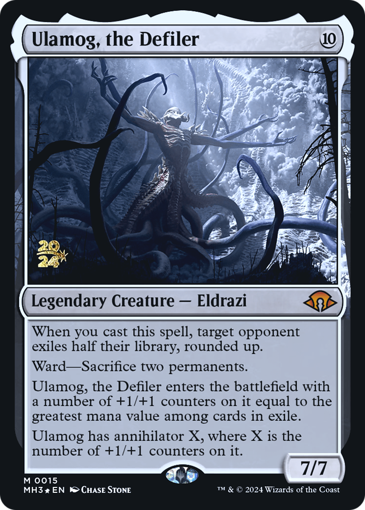Ulamog, the Defiler (PRE-15S) (Foil)