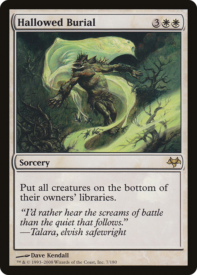 Hallowed Burial (EVE-007) (Foil)