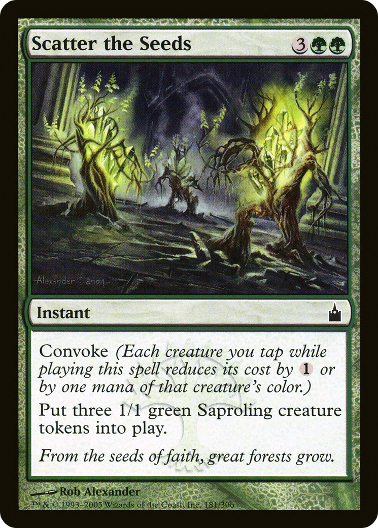 Scatter the Seeds (RAV-181)