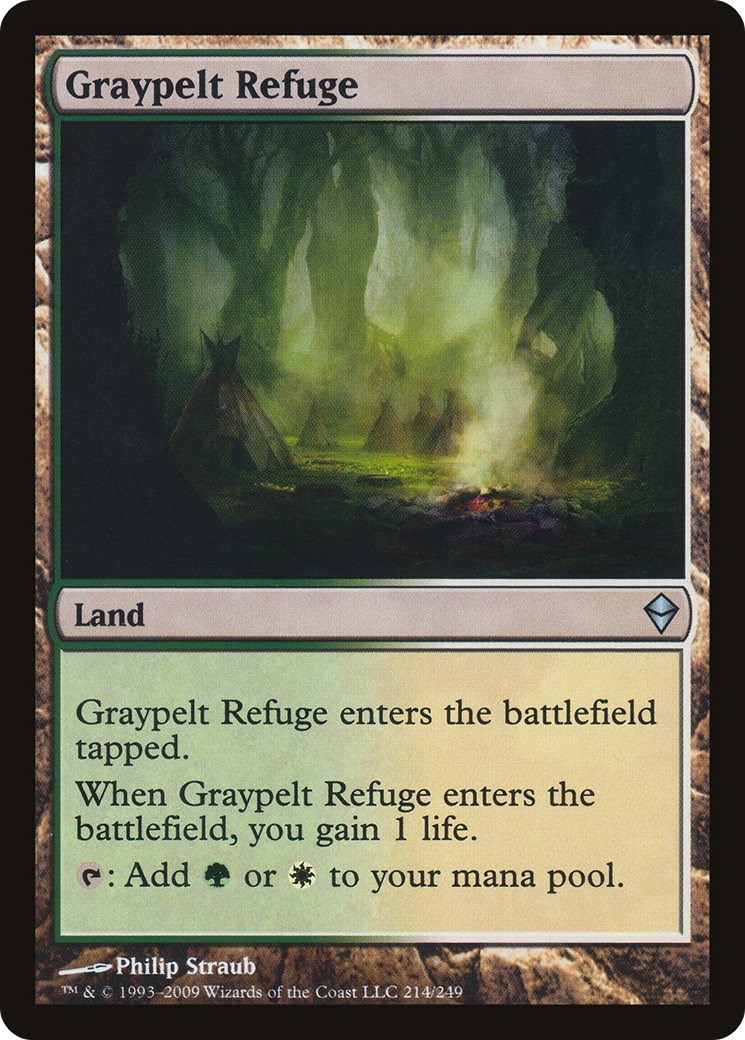 Graypelt Refuge (ZEN-214) (Foil)