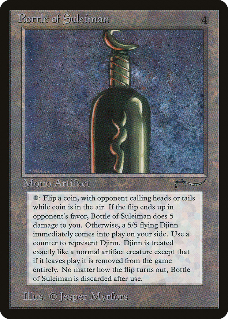 Bottle of Suleiman (ARN-058)