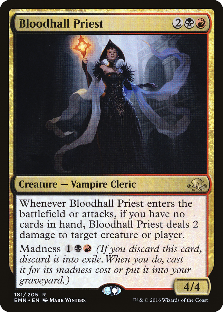 Bloodhall Priest (EMN-181) (Foil)