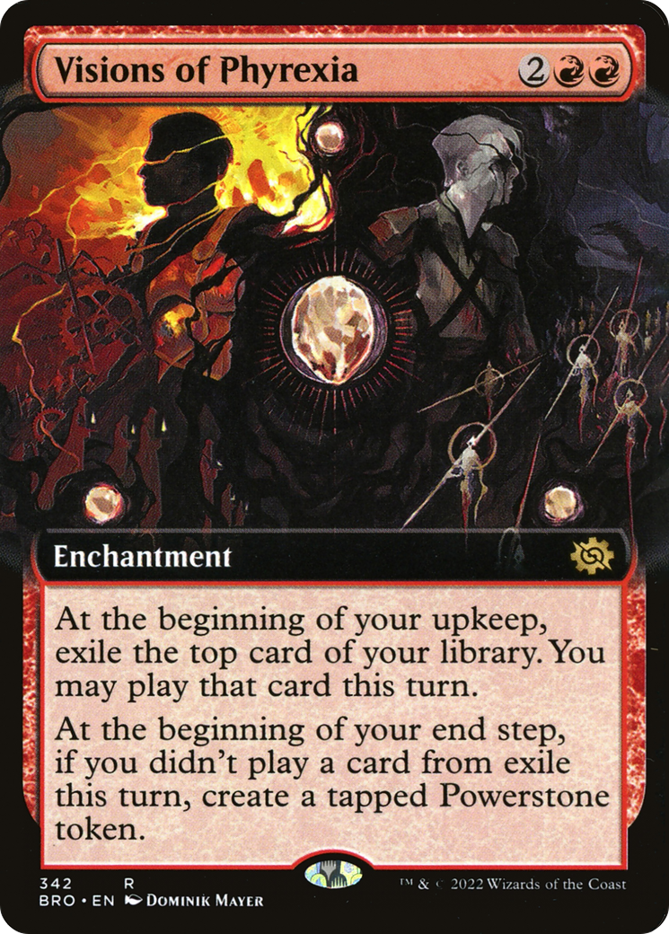 Visions of Phyrexia (BRO-342) (Extended Art)
