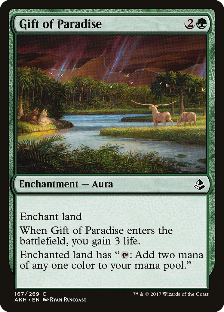 Gift of Paradise (AKH-167) (Foil)