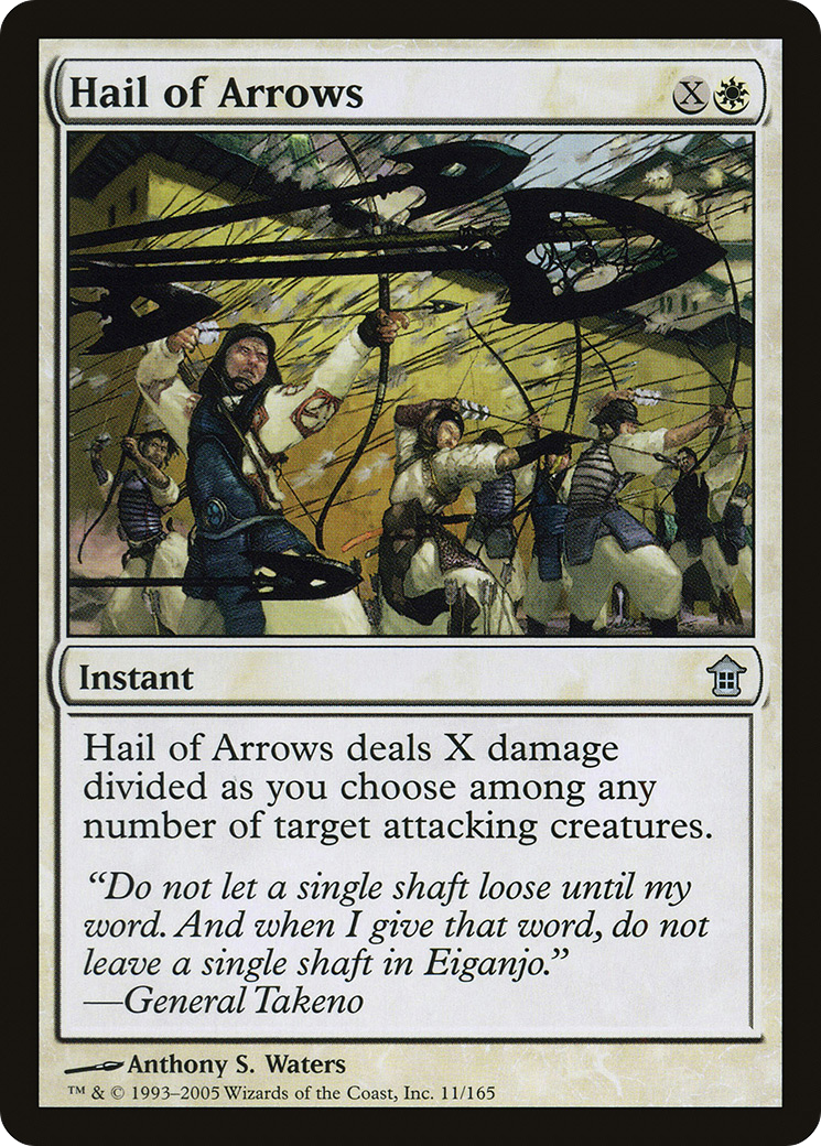 Hail of Arrows (SOK-011) (Foil)