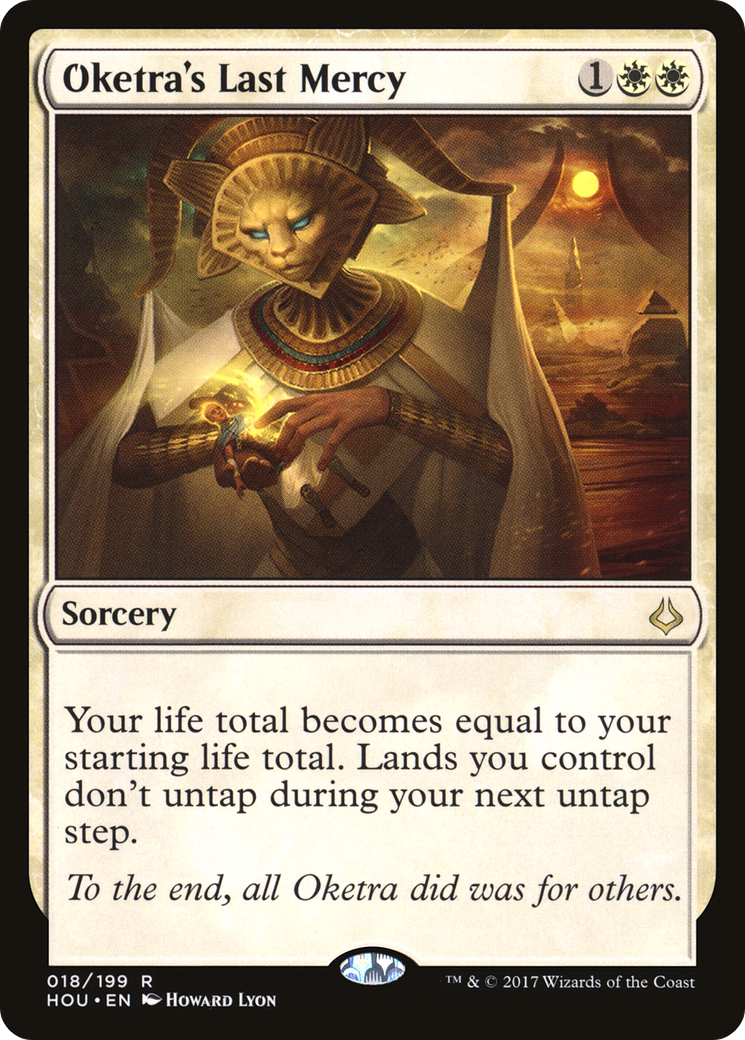 Oketra's Last Mercy (HOU-018) (Foil)