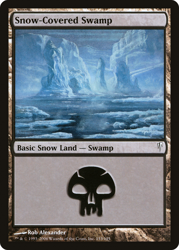 Snow-Covered Swamp (CSP-153) (Foil)