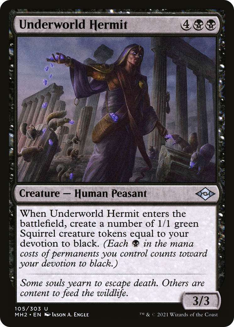 Underworld Hermit (MH2-105) (Foil)