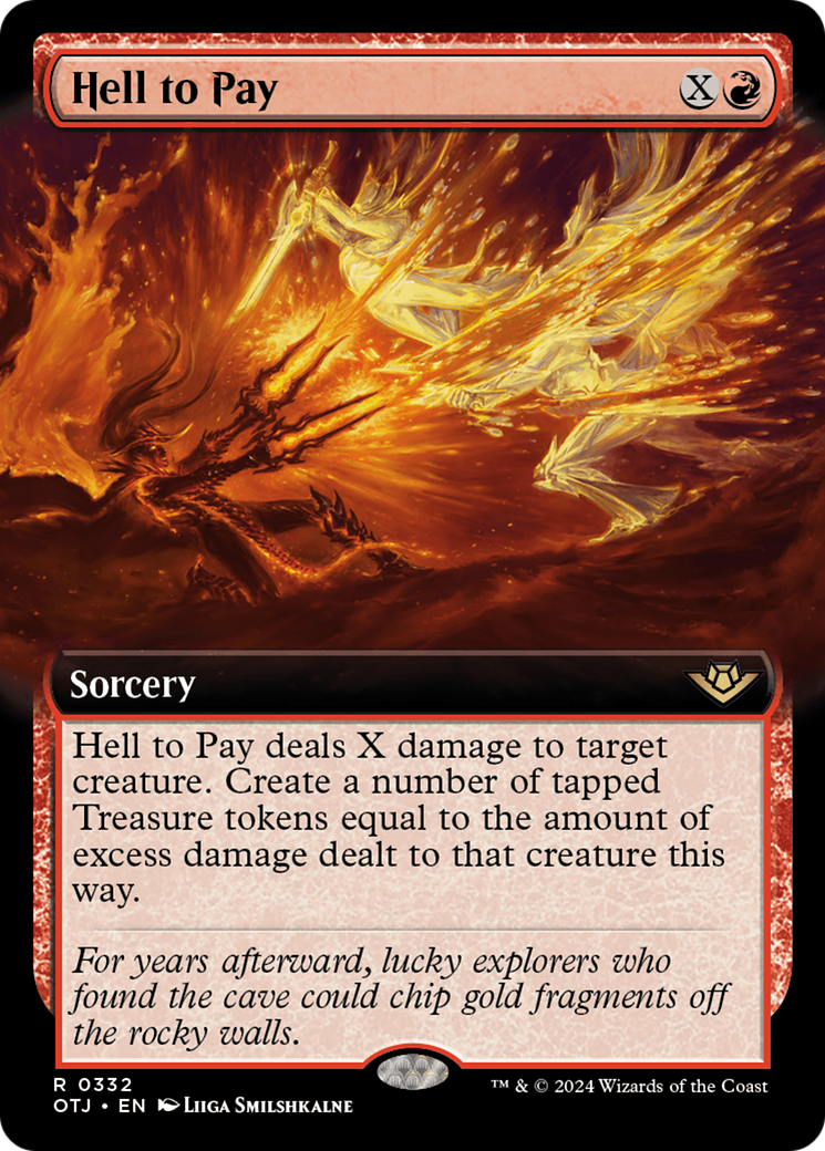 Hell to Pay (OTJ-332) (Extended Art) (Foil)