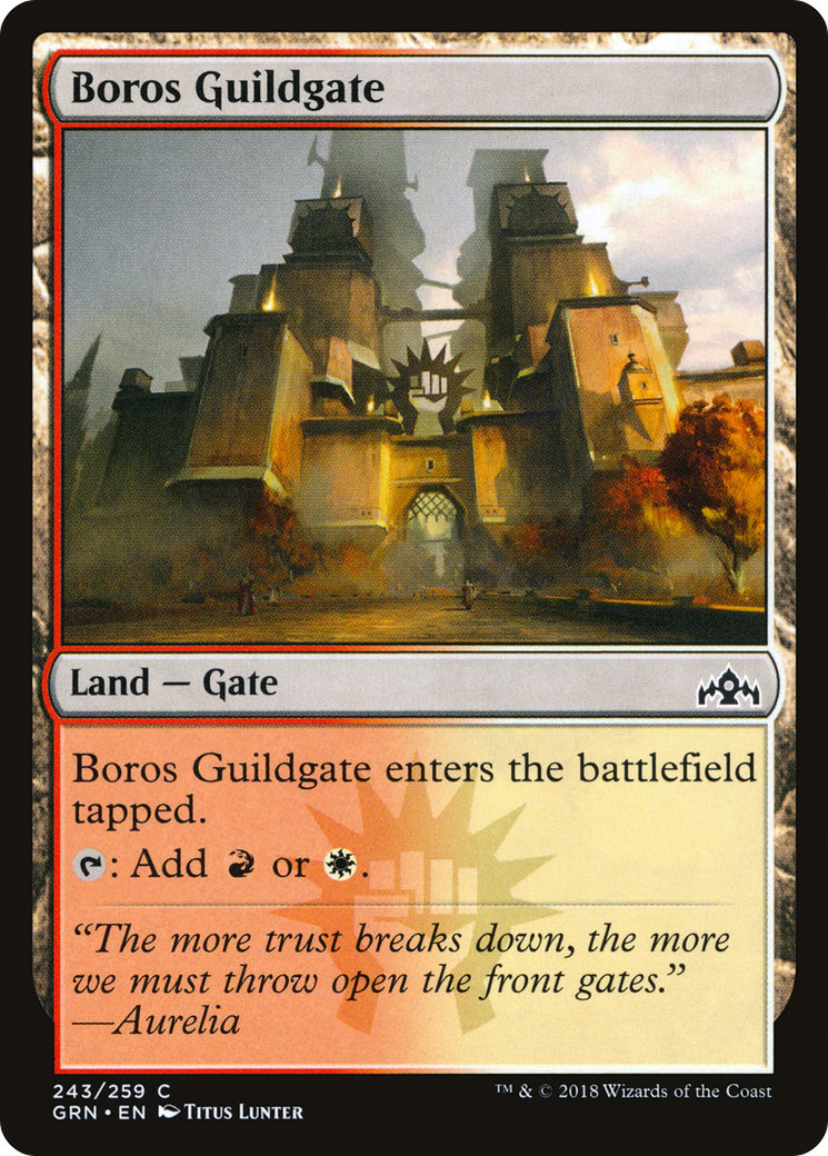 Boros Guildgate (GRN-243) (Foil)