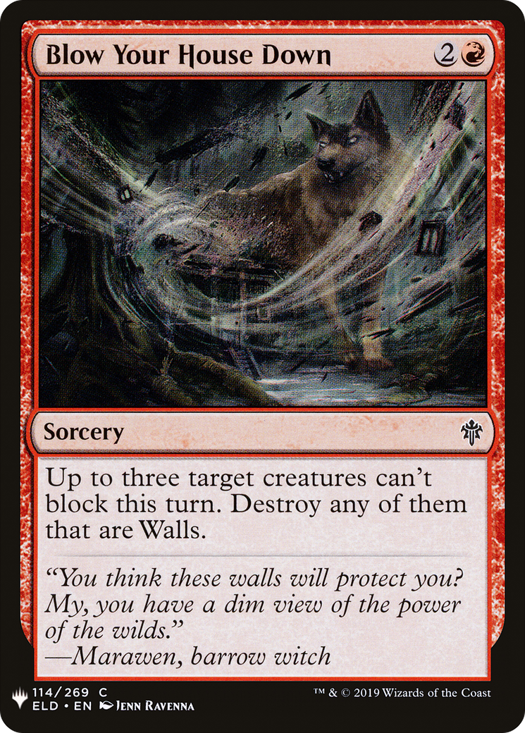 Blow Your House Down (LIST-ELD-114)