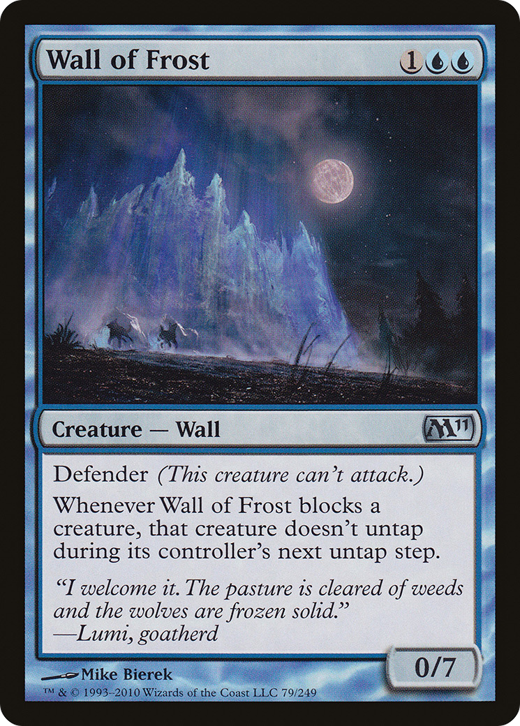Wall of Frost (M11-079) (Foil)
