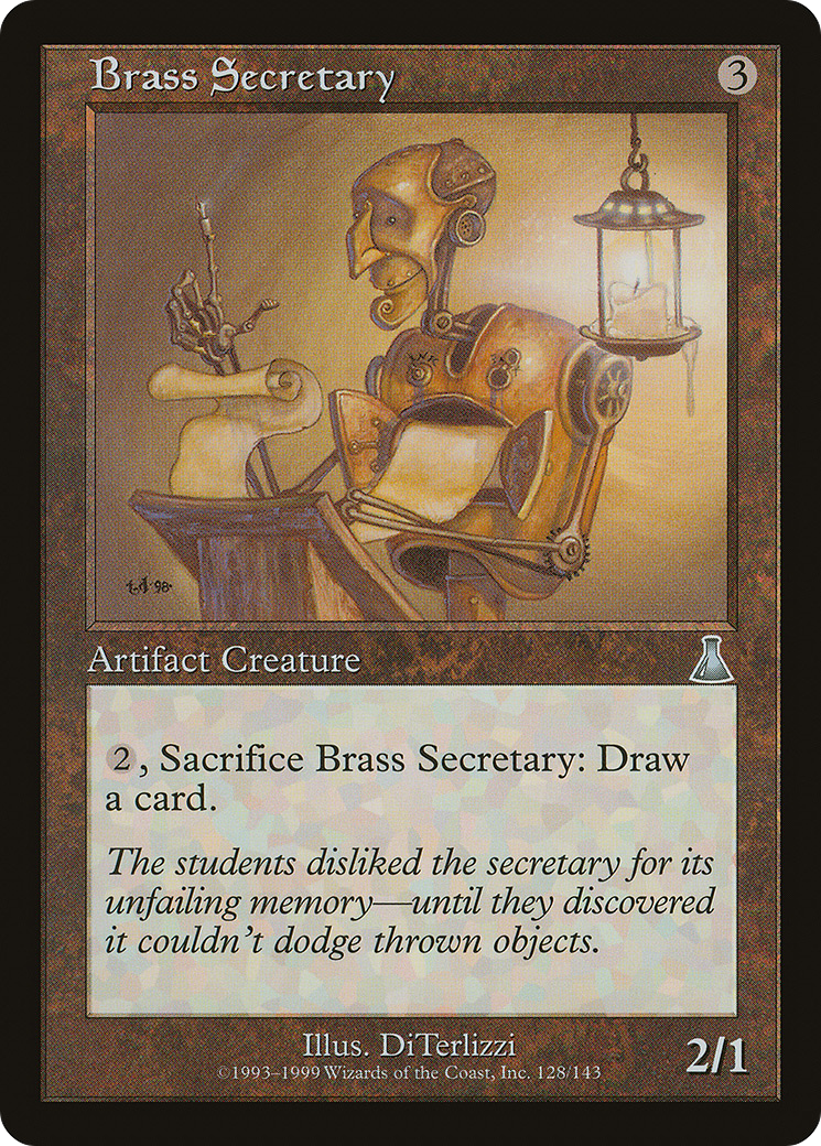 Brass Secretary (UDS-128)