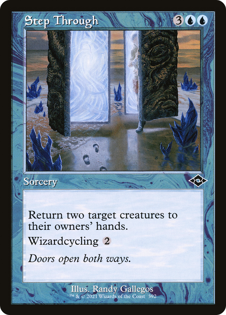 Step Through (MH2-392) (Etched Foil)
