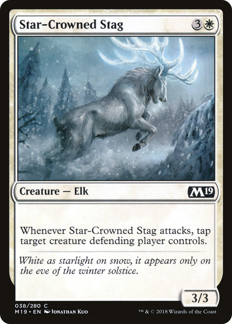 Star-Crowned Stag (M19-038) (Foil)
