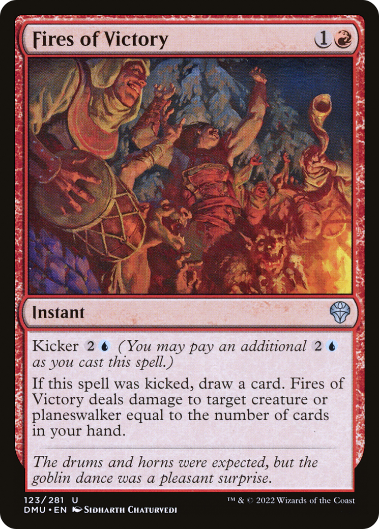 Fires of Victory (DMU-123) (Foil)