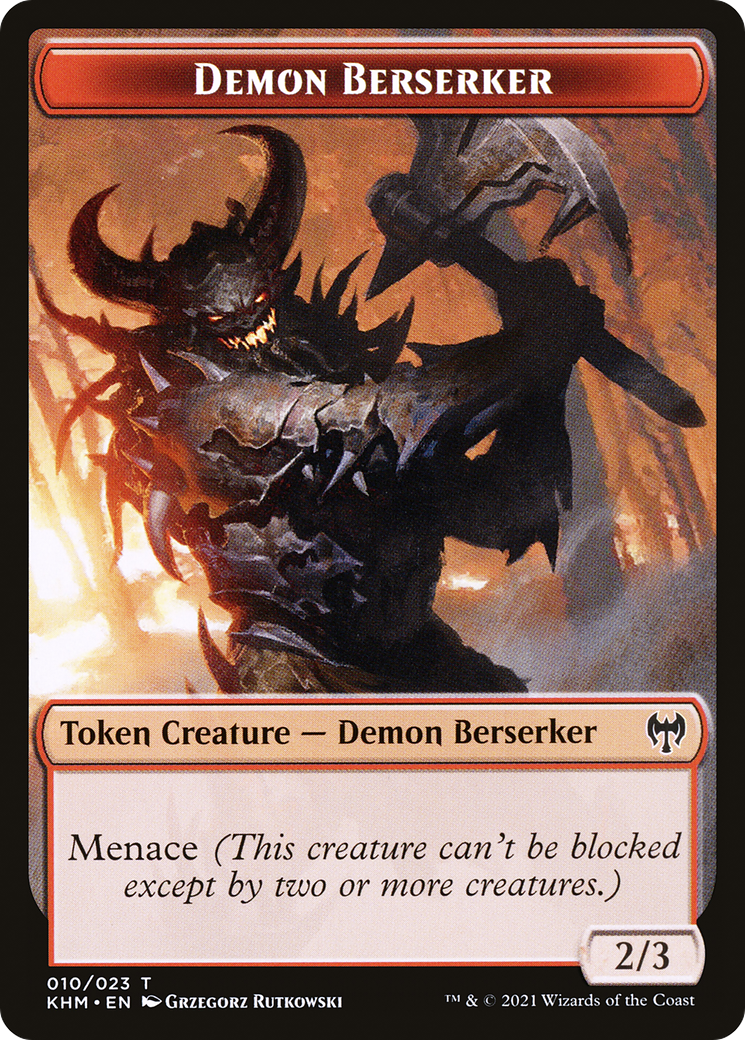 Demon Berserker Token (TKHM-010)