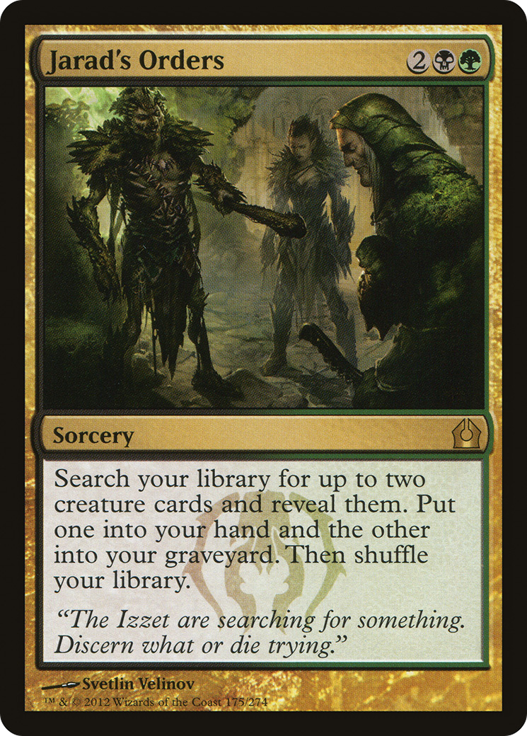 Jarad's Orders (RTR-175) (Foil)