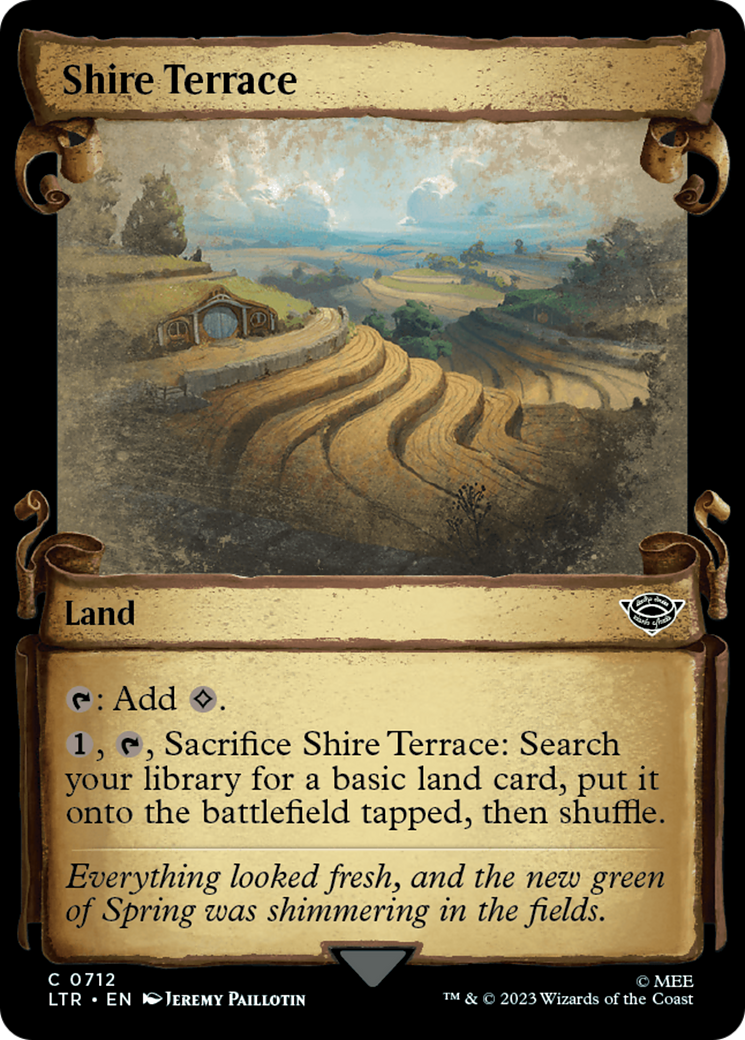 Shire Terrace (LTR-712) (Showcase) (Scroll) (Foil)