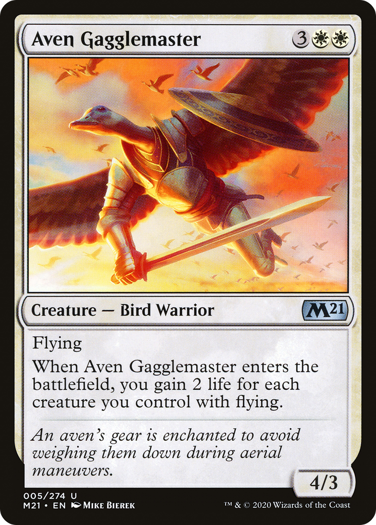 Aven Gagglemaster (M21-005) (Foil)