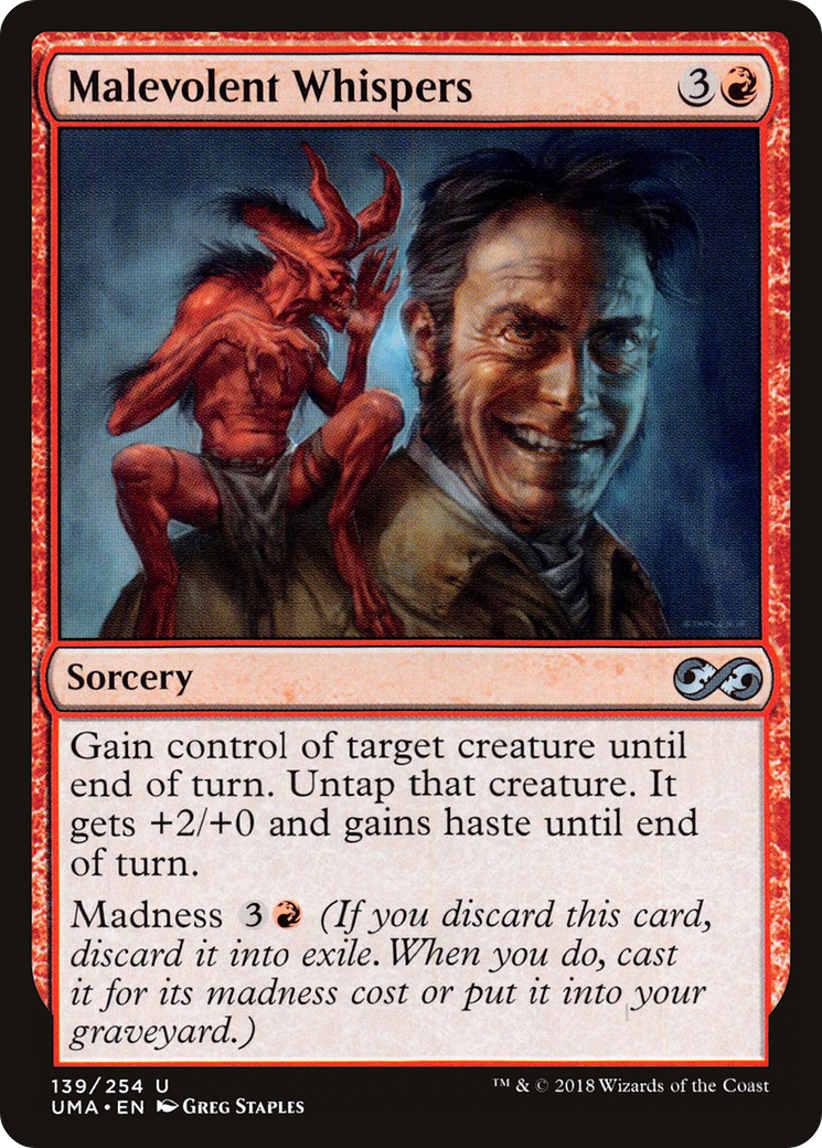 Malevolent Whispers (UMA-139) (Foil)