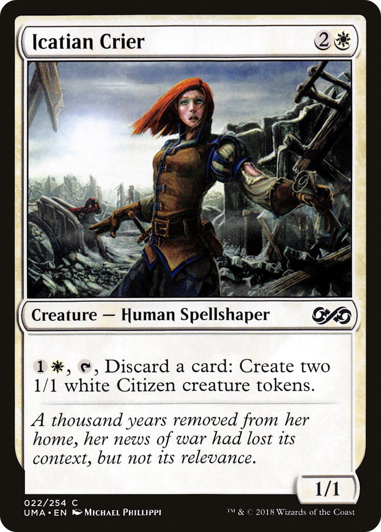 Icatian Crier (UMA-022) (Foil)
