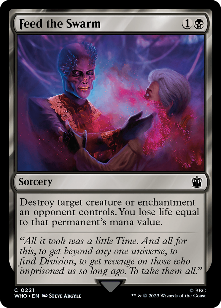 Feed the Swarm (WHO-221) (Foil)