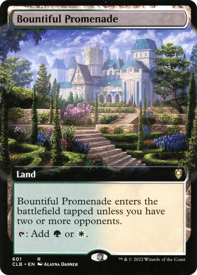 Bountiful Promenade (CLB-601) (Extended Art) (Foil)