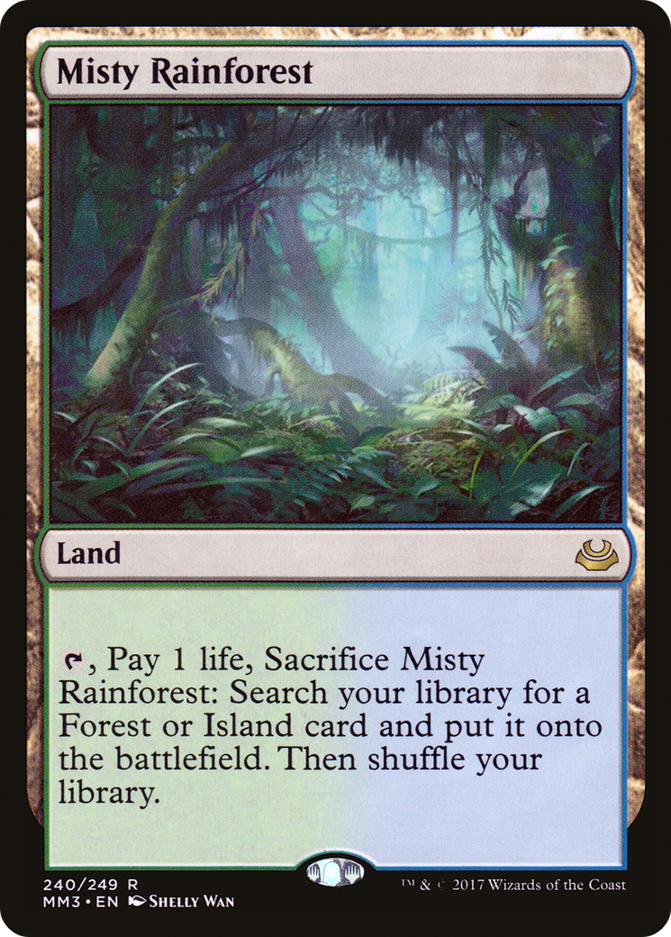 Misty Rainforest (MM3-240) (Foil)
