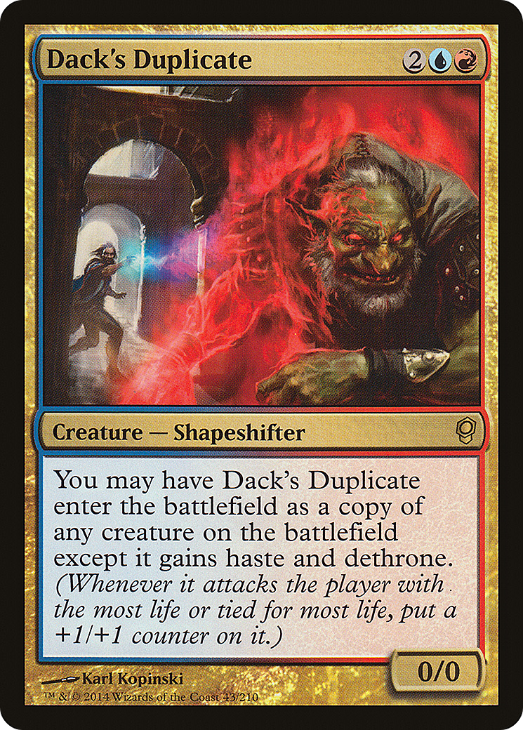 Dack's Duplicate (CNS-043) (Foil)