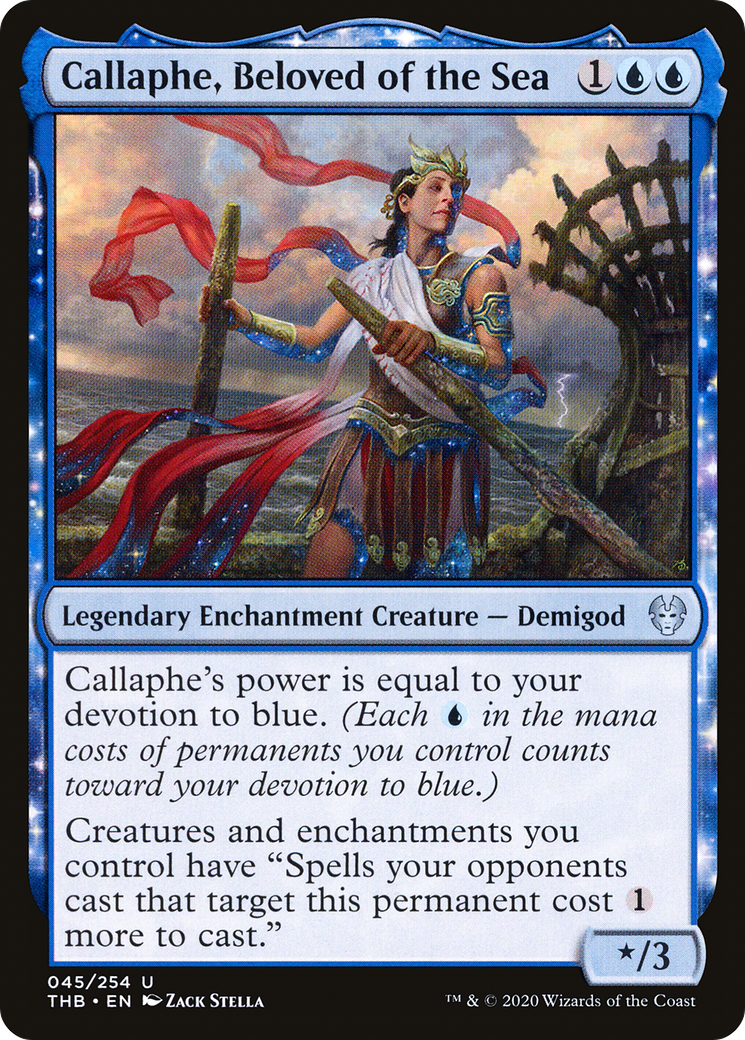 Callaphe, Beloved of the Sea (THB-045) (Foil)