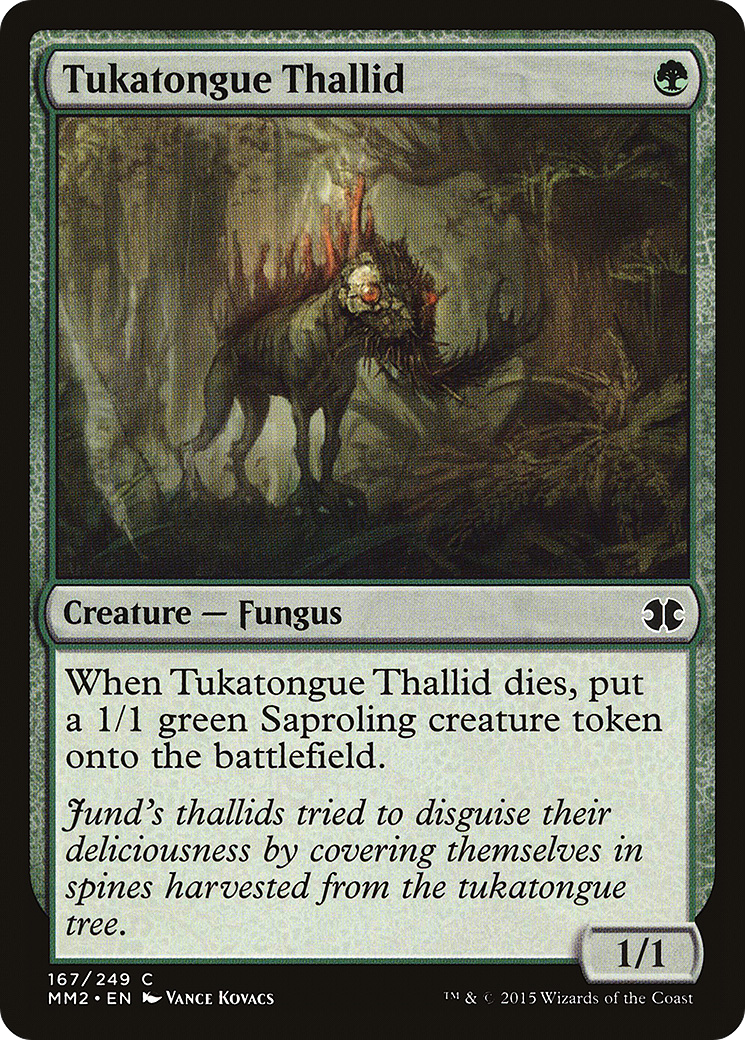 Tukatongue Thallid (MM2-167) (Foil)