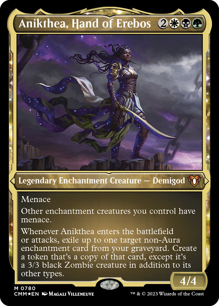 Anikthea, Hand of Erebos (CMM-780) (Etched Foil)