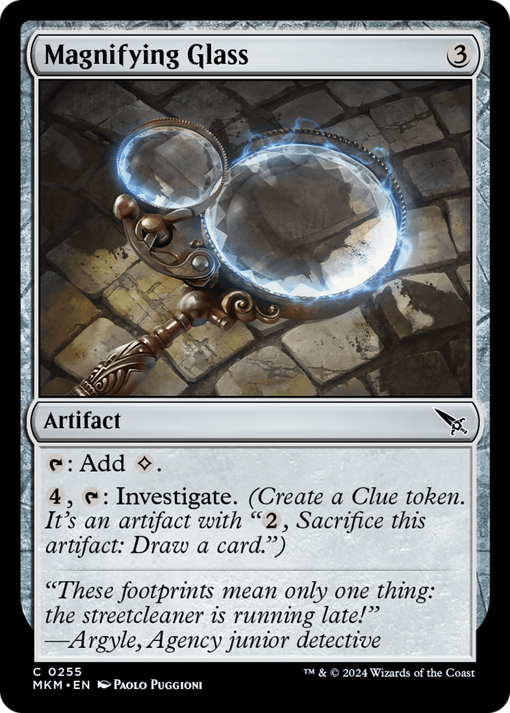 Magnifying Glass (MKM-255) (Foil)