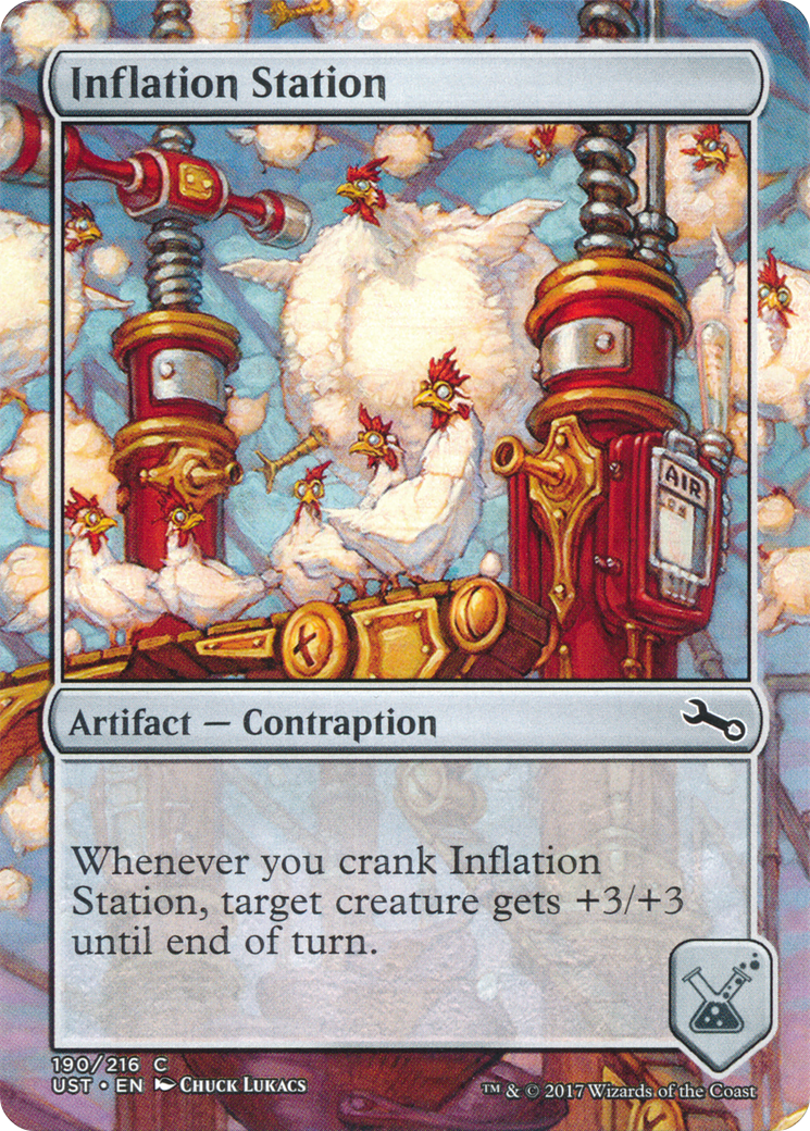 Inflation Station (UST-190) (Borderless) (Foil)